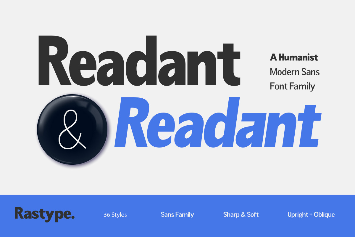 Readant Condensed - Family Font, a Sans Serif Font by Rastype (Photo 10 of 10)