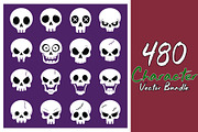 480 Scary Character Vector Bundle, an Object Graphic by Sofia's Fashion (Thumbnail 1 of 6)