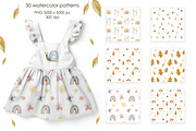 Watercolor autumn collection., a Decorative Illustration by Kira Konoshenko (Thumbnail 7 of 26)