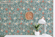 Blue Ditsy Floral Seamless Patterns, a Pattern Graphic by Natural Planners (Thumbnail 7 of 8)