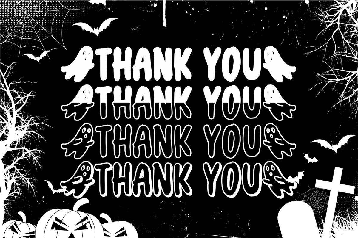 Halloween Include 4 File Fonts, a Script Font by NJ Studio (Photo 14 of 14)