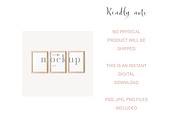 Frame Mockup Wooden Light 5x7 Downlo, a Print Template by BirdieFrames (Thumbnail 4 of 4)
