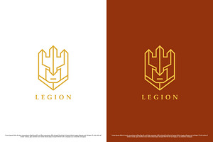 Royal Knight Warrior Logo Design, a Branding & Logo Template by Morvana Crew