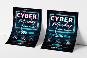 Cyber Monday Flyer Template