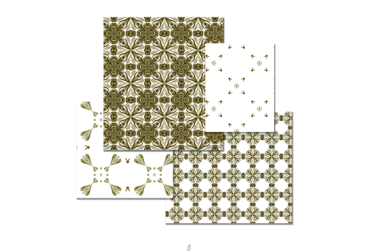 Terra Bloom, a Pattern Graphic by AashimaDesigns (Photo 1 of 5)