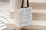Sketched Mountains, a Pattern Graphic by MalyskaStudio (Thumbnail 13 of 14)