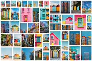 114 Colorful Buildings