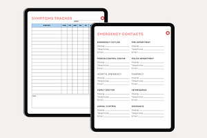 Digital ADHD Planner Adult Canva