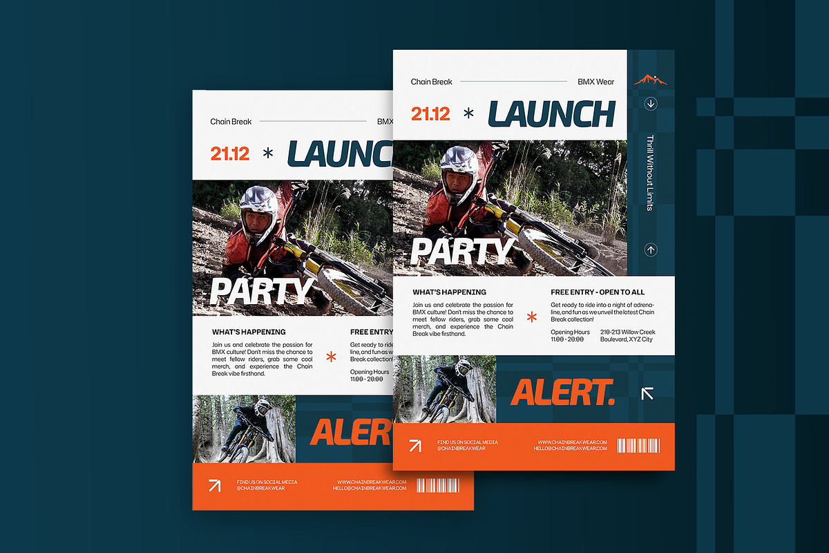 Chain Break - Poster Template, a Poster Template by StreaksideStd (Photo 3 of 3)