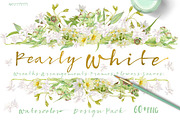 Pearly White-Design Pack, an Illustration by watercolorwild.graphics (Thumbnail 1 of 8)