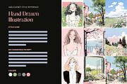 Hand Drawn Illustration MidJourney, a Person Illustration by Artimind Studio (Thumbnail 3 of 10)