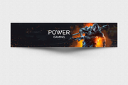 Youtube Gaming Header, a Social Media Template by Jaisivakumar (Thumbnail 6 of 8)
