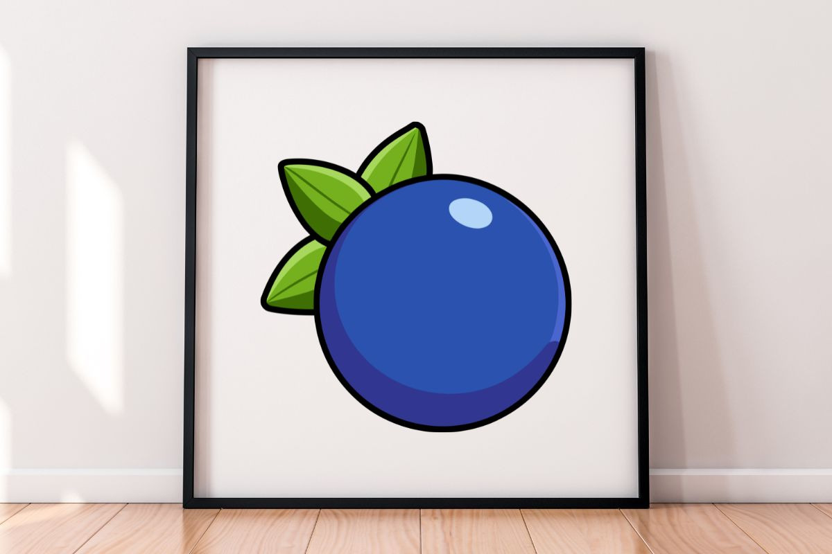 Cartoon Blueberry Clipart Collection, a Food Illustration by newminddesign (Photo 5 of 8)