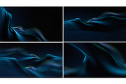 Oceanic Silk Waves, a Background Graphic by BazziBa♥ (Thumbnail 3 of 5)