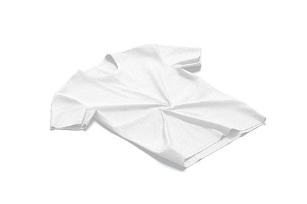 Flat Lay T-shirt Twisted 3D Model, an Object 3D Model by rebrandy