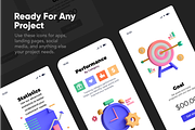 3D Business Analytics Icons, a 3D by Flat Icons (Thumbnail 6 of 8)