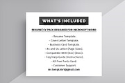Resume/CV, a Resume Template by Mr-Template (Thumbnail 4 of 5)