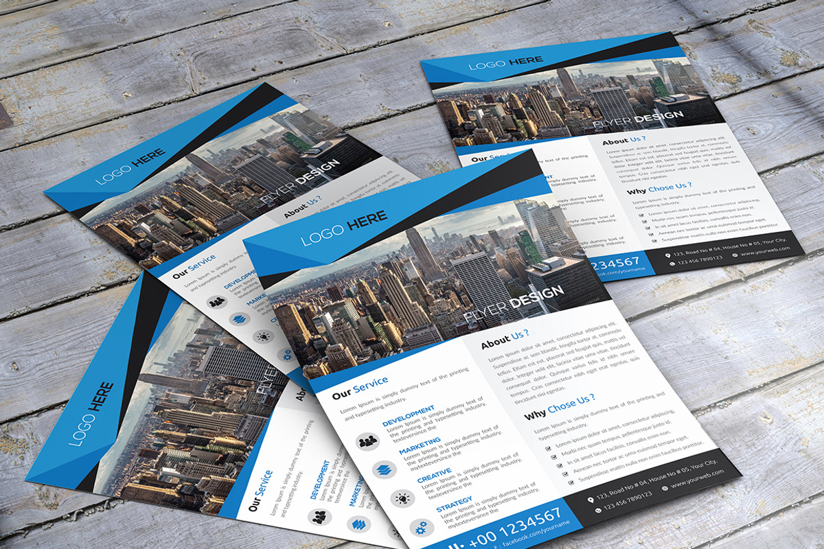 Corporate Flyer, a Flyer Template by themexriver (Photo 2 of 2)