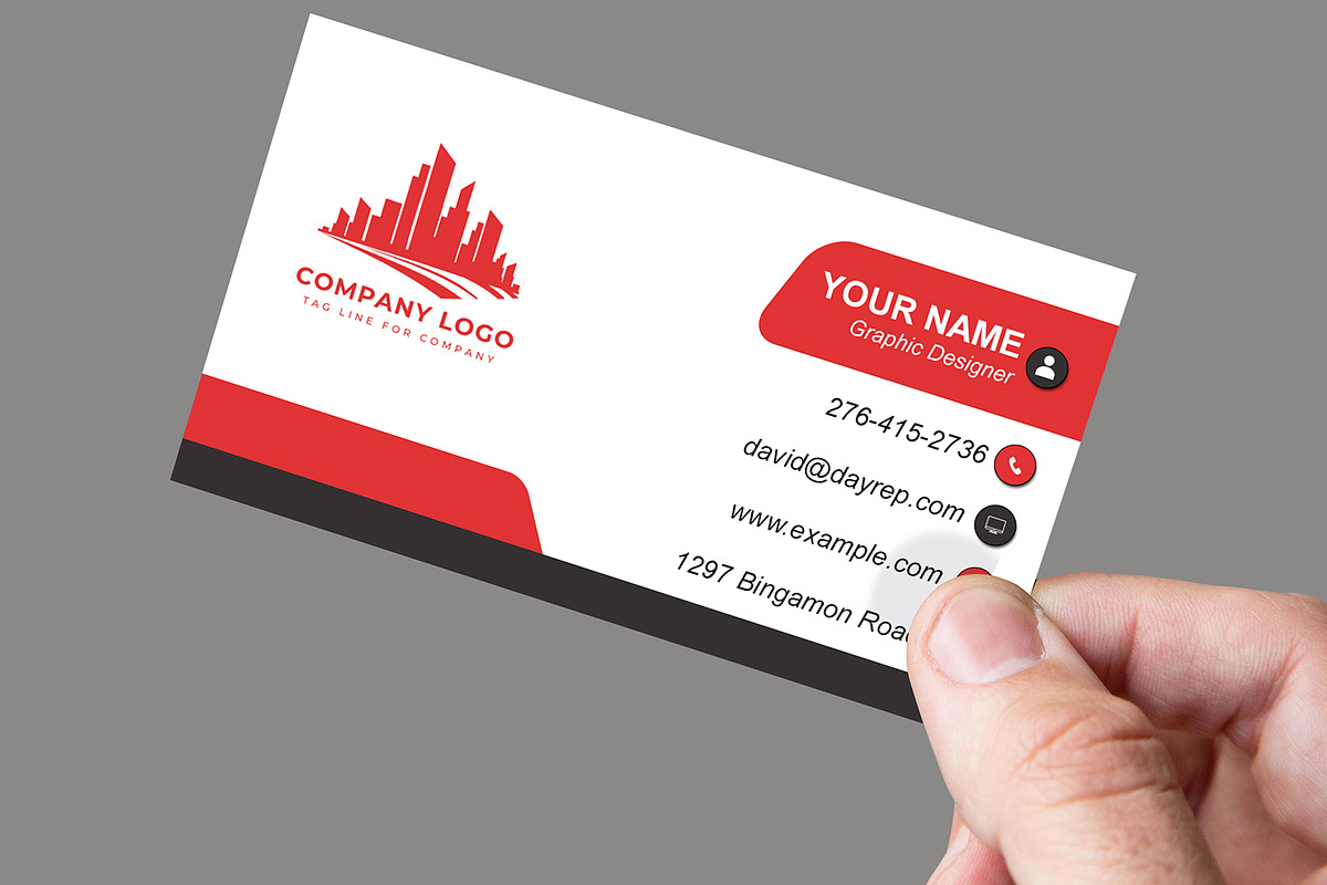 Modern Calling Card Design preview 4