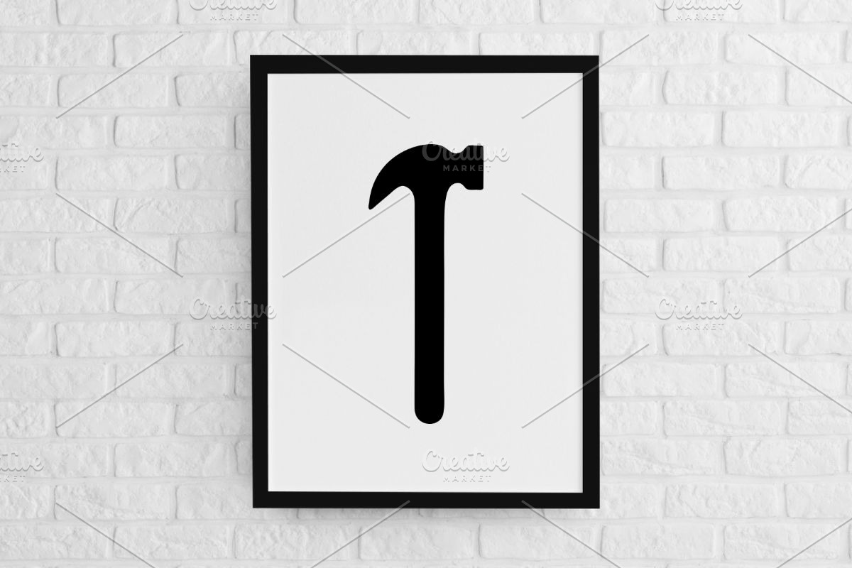 Mechanical Tools Silhouette SVG, a Work Illustration by newminddesign (Photo 2 of 3)