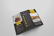 Fast Food Tri-fold Brochures, a Brochure Template by UNIK Agency (Thumbnail 8 of 15)