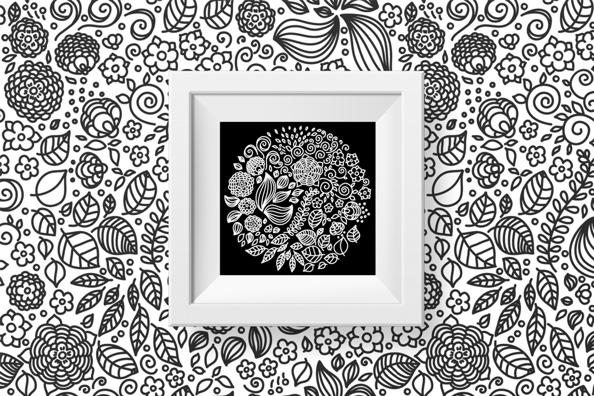 B&W 40 Patterns Collection, a Pattern Graphic by ekaart (Photo 7 of 7)