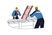 Architects and builders work set, a Work Illustration by PaperTrident (Thumbnail 5 of 7)