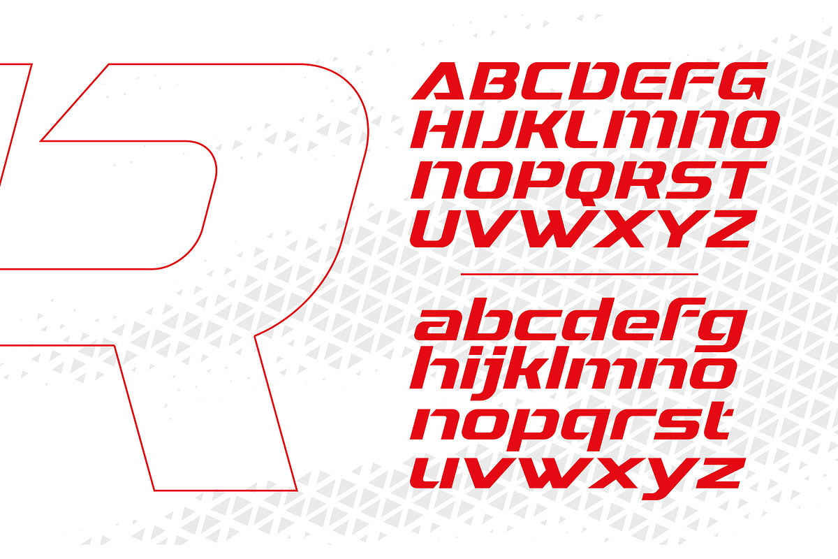Gutsand Sport and Racing Font, a Font by Typia Nesia