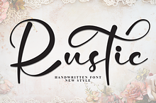 Rustic | Script Font