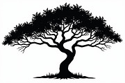 Black Tree SVG Bundle, an Illustration by hafijul (Thumbnail 5 of 21)
