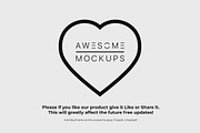 MacBook Front View Mockups, a Mac Mockup by Mockups & Illustrations (Thumbnail 11 of 11)