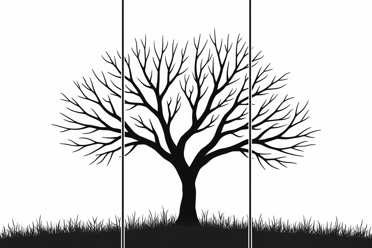 Multi-Panel Tree Silhouette Laser, a Graphic by Creativeshirt (Photo 2 of 9)