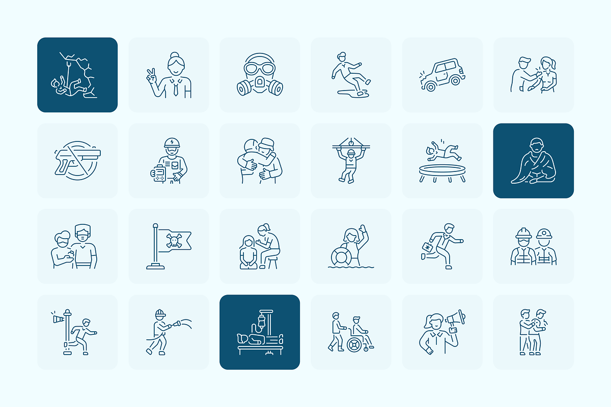 630 Peace and Protection Icon, an Outline Icon by Prosymbols (Photo 7 of 15)