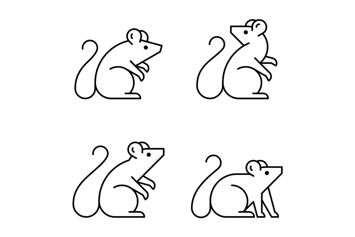 Rat Logo, a Graphic by NataliiaVolyk (Photo 2 of 6)