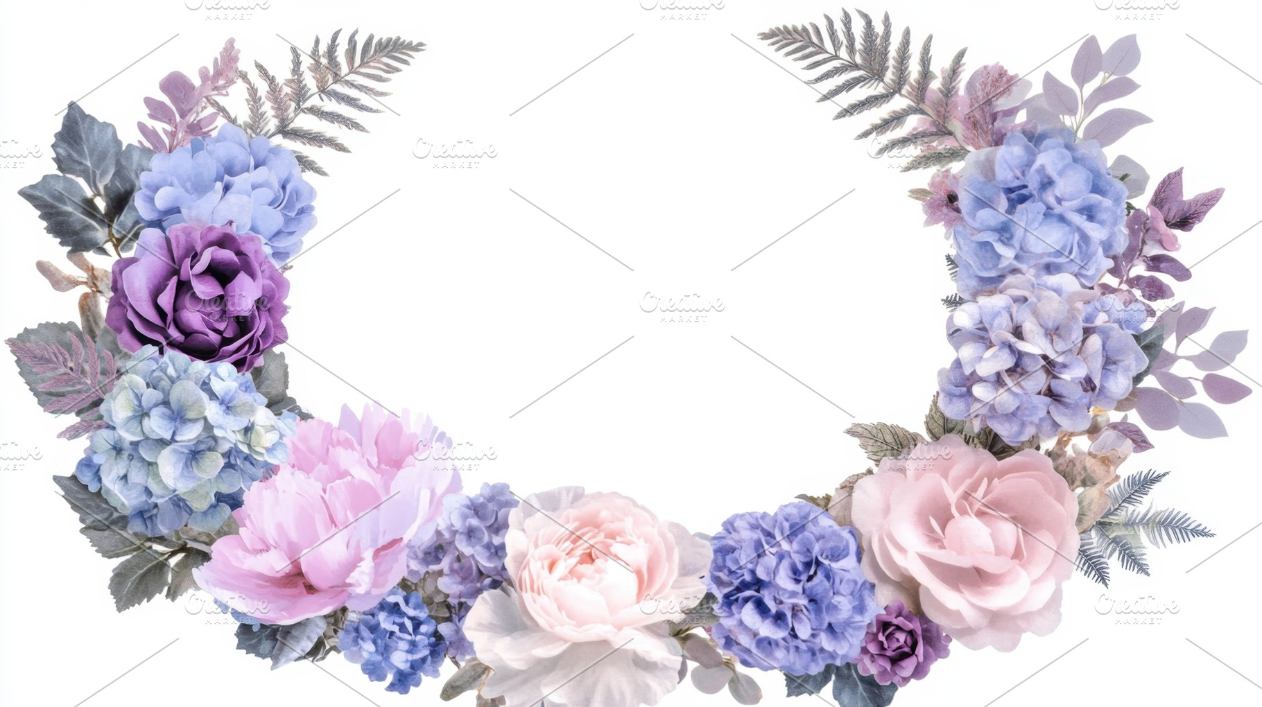 Purple and pink floral mix, a Photo by Beautiful things