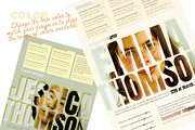 Creative Resume Template CV, a Resume Template by McLittle Stock (Thumbnail 4 of 4)