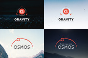 10 Futuristic Logos Pack, a Branding & Logo Template by fortyfive (Thumbnail 5 of 7)