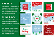 SALE! Animated Christmas Kit, a Social Media Template by Brandspark (Thumbnail 6 of 9)