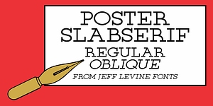 Poster Slabserif JNL