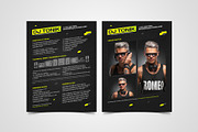 Dark DJ Press Kit / EPK Template, a Stationery Template by vinyljunkie (Thumbnail 4 of 5)