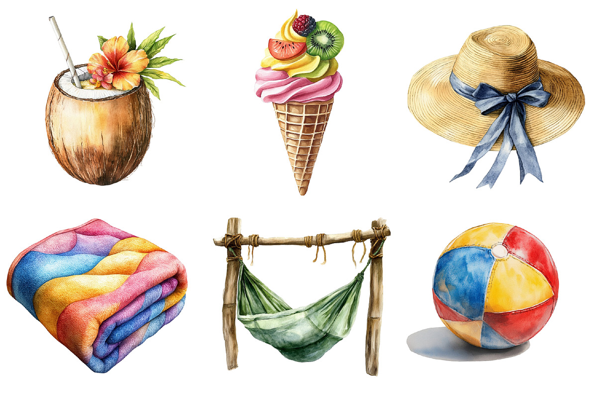 Scenery Beach Sea Summer PNG, an Illustration by SinaCreation (Photo 4 of 5)