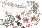 Watercolor Spa Wellness Clipart PNG, a Healthcare Illustration by Lenninator Digital (Thumbnail 5 of 10)