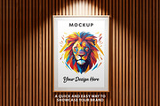 Framed Poster Mockup PSD, an Advertising Mockup by Bruno's Shop (Thumbnail 2 of 4)