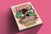 Valentines Day Party Flyer, a Flyer Template by Muhamad Iqbal hidayat (Thumbnail 2 of 4)