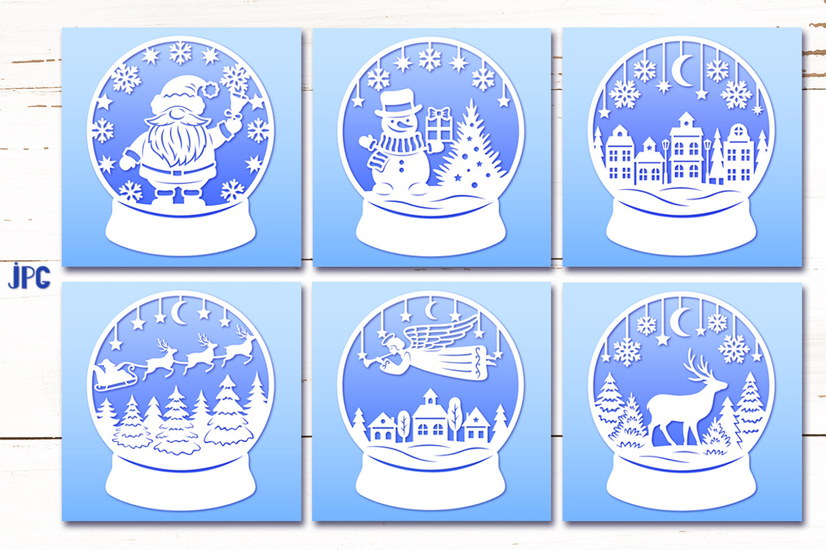 Christmas Snow Globe Bundle