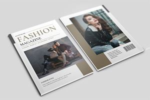 Magazine Template Fashion Theme