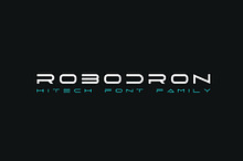 Robodron font