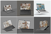 LAPTOP MAC PRO MOCKUP, a Mockup by mojojojo97 (Thumbnail 1 of 8)