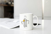 Just Keep Smiling. Hand drawn, an Object Illustration by DeShoff Art (Thumbnail 3 of 3)
