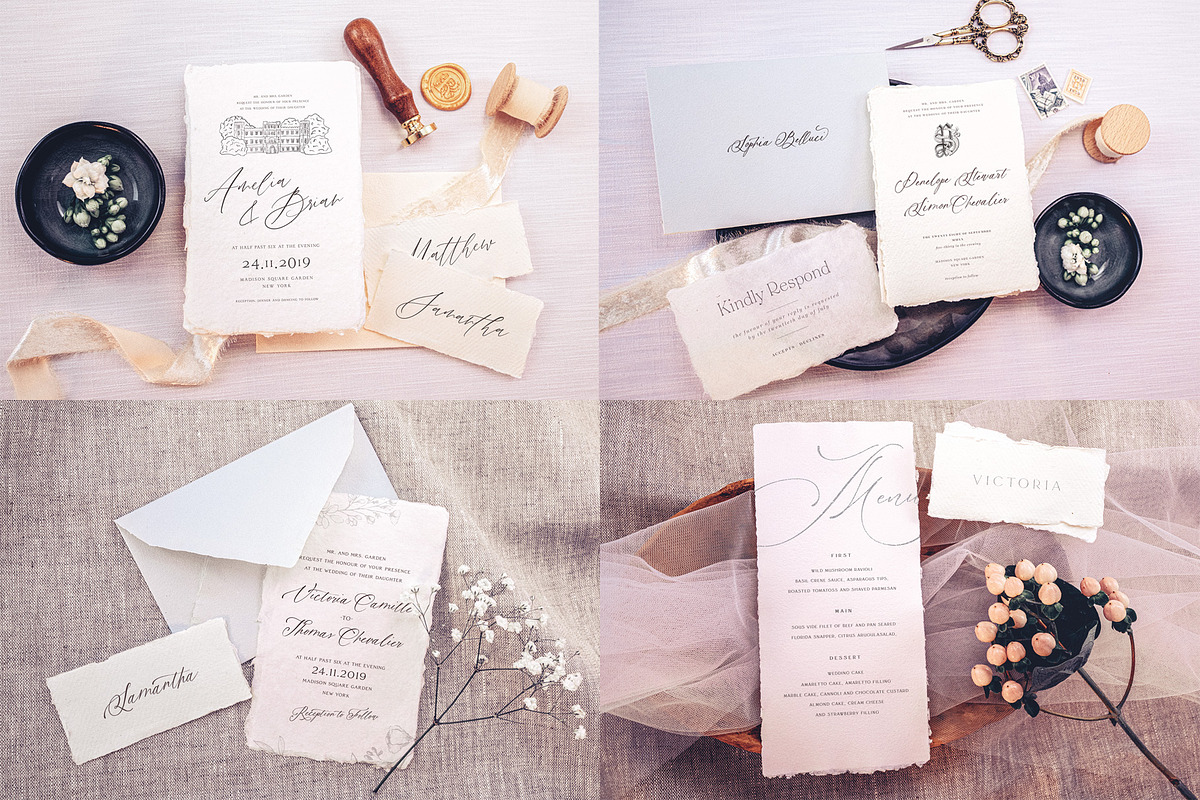 98 Wedding Mockups BUNDLE, a Print Template by Ivan Rosenberg (Photo 4 of 15)